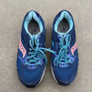 Saucony Blue Athletic Sneakers